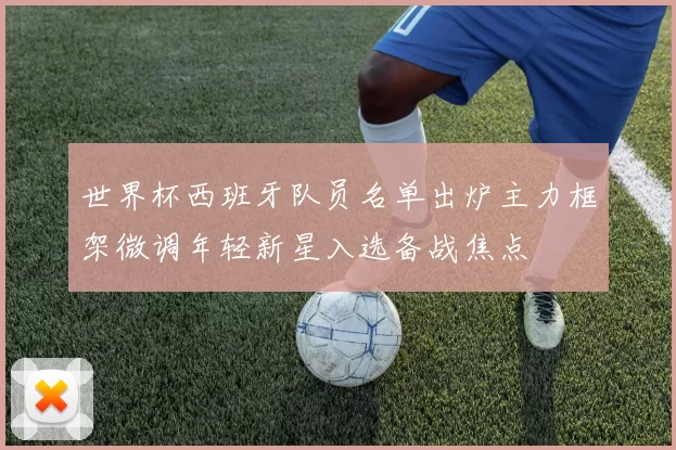 世界杯西班牙队员名单出炉主力框架微调年轻新星入选备战焦点